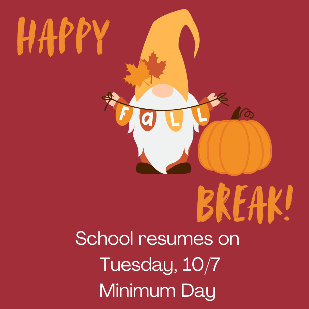 Happy Fall Break! See You Next Quarter–Save these dates! – Wolf Canyon ...